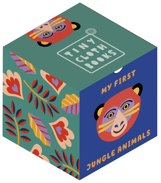 TINY CLOTH BOOKS | MY FIRST JUNGLE ANIMALS BOOK