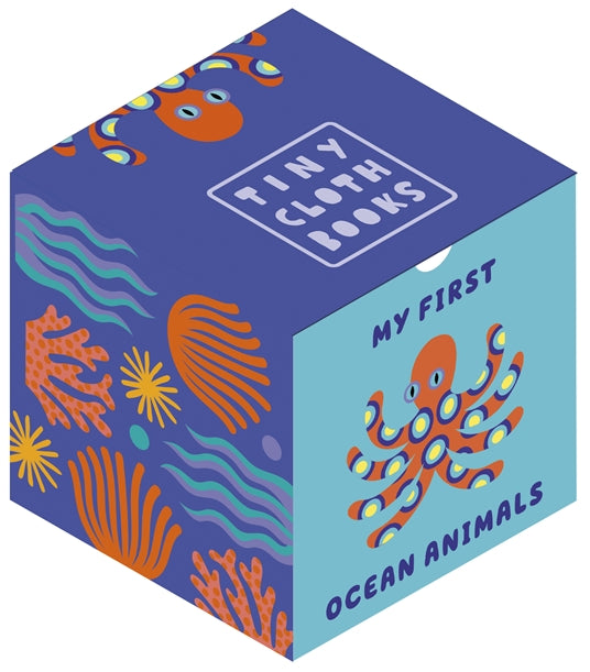 TINY CLOTH BOOKS | MY FIRST OCEAN ANIMALS BOOK
