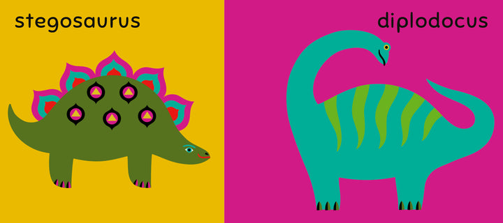 TINY CLOTH BOOKS | MY FIRST DINOSAURS BOOK