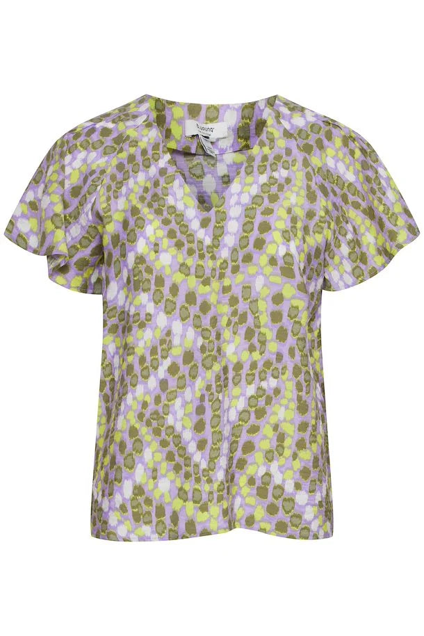 ORCHID BLOOM MIX IBANO BLOUSE
