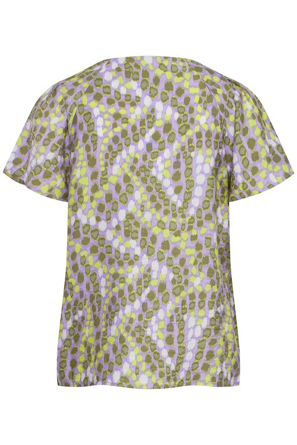 ORCHID BLOOM MIX IBANO BLOUSE