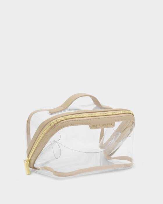 MEDIUM CLEAR MAKEUP & WASH BAG
