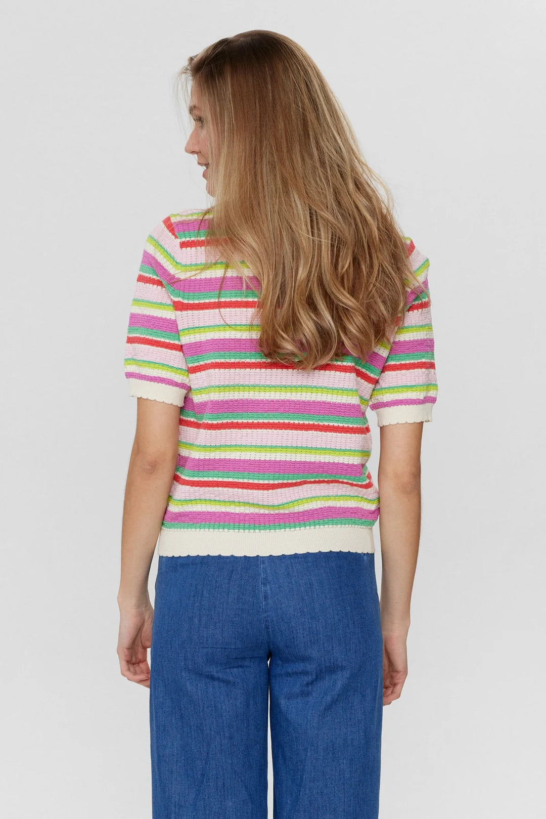 BODACIOUS NIOLA STRIPE PULLOVER