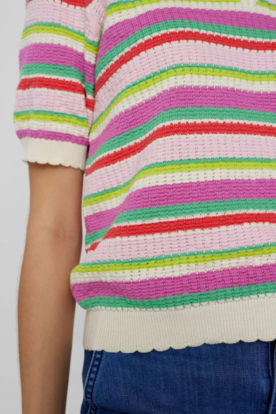 BODACIOUS NIOLA STRIPE PULLOVER