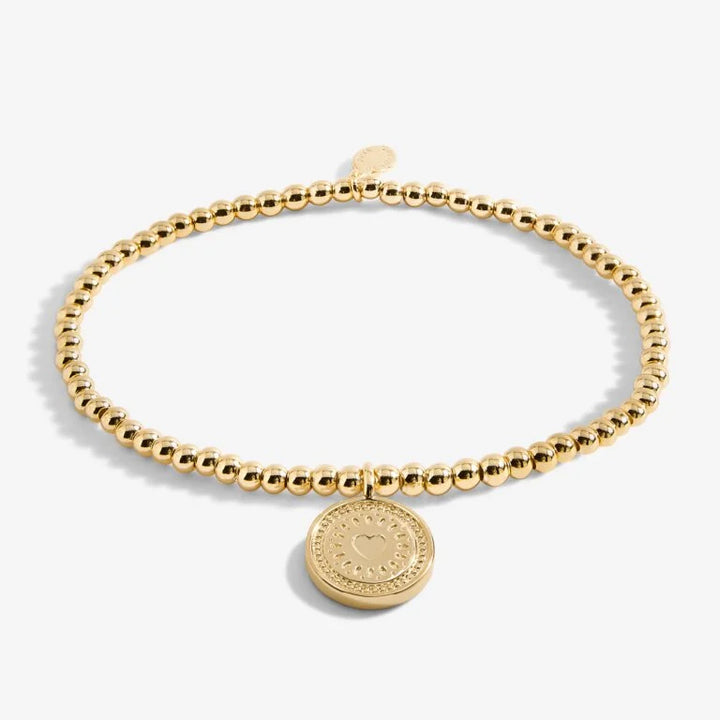 A LITTLE HAPPY 40TH BIRTHDAY GOLD BRACELET