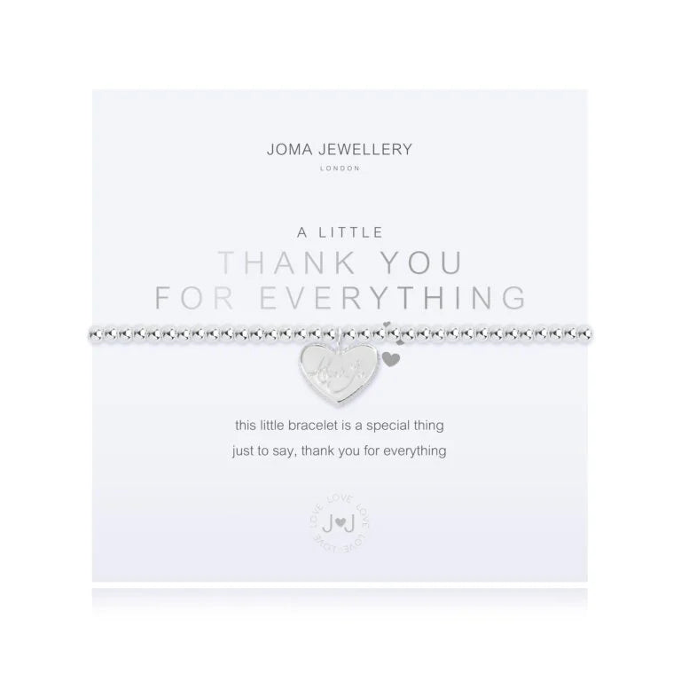THANK YOU FOR EVERYTHING BRACELET