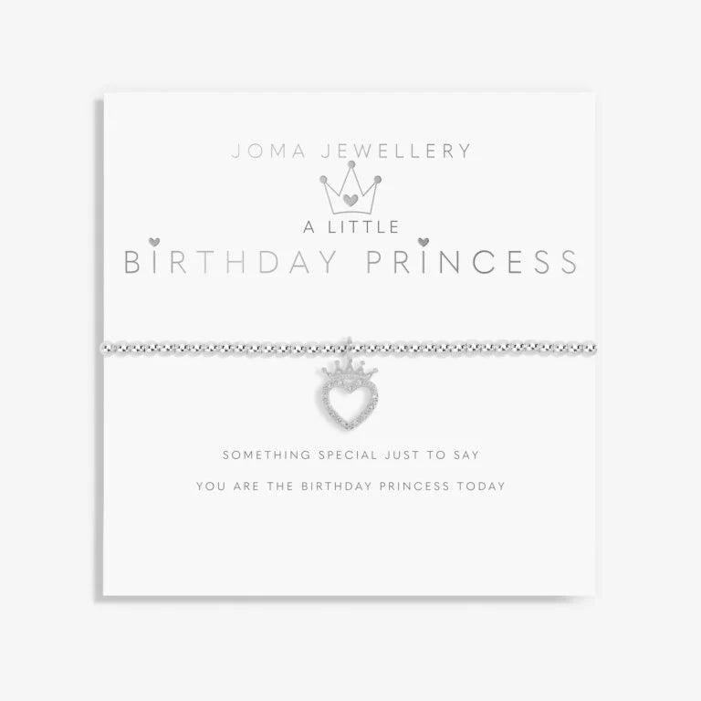 GIRLS A LITTLE BIRTHDAY PRINCESS BRACELET