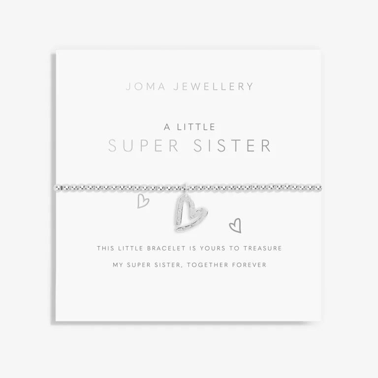 GIRLS A LITTLE SUPER SISTER BRACELET