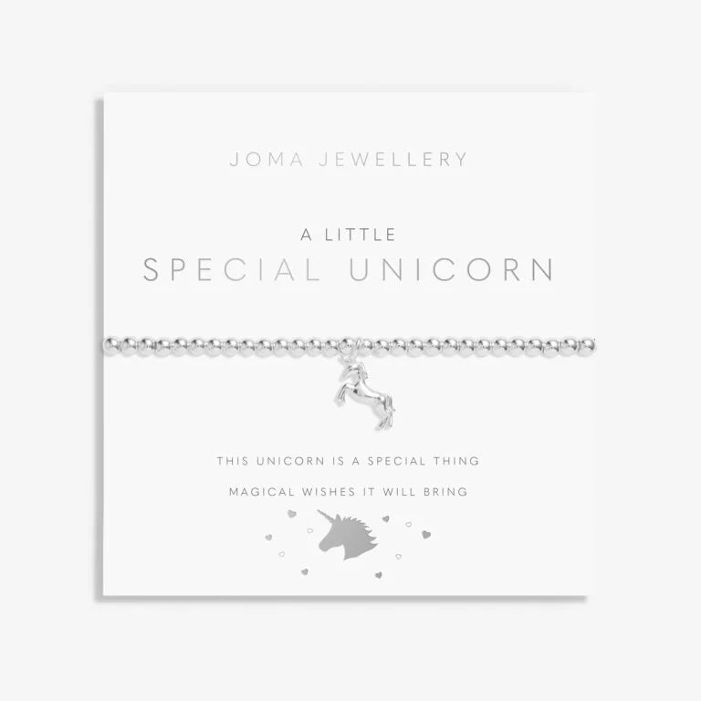 GIRLS A LITTLE SPECIAL UNICORN BRACELET