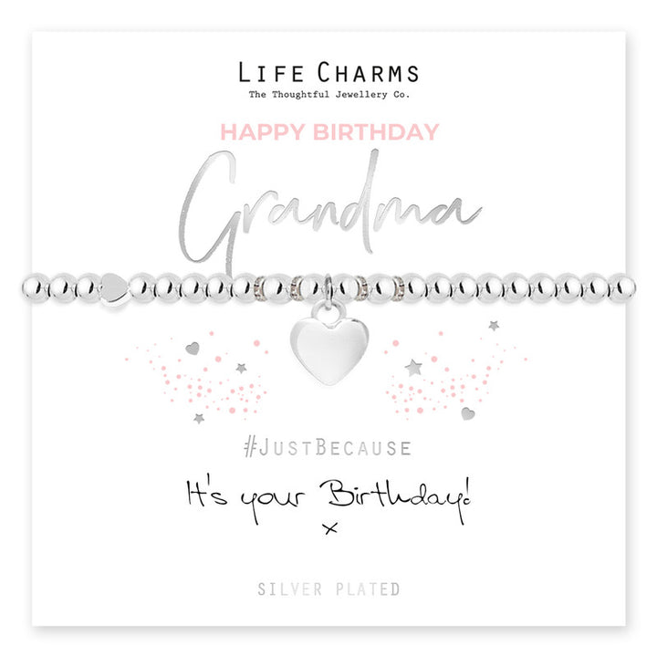 HAPPY BIRTHDAY GRANDMA BRACELET