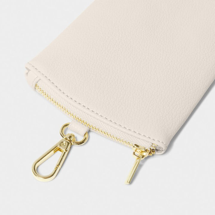 OFF WHITE CLIP ON SUNGLASSES CASE