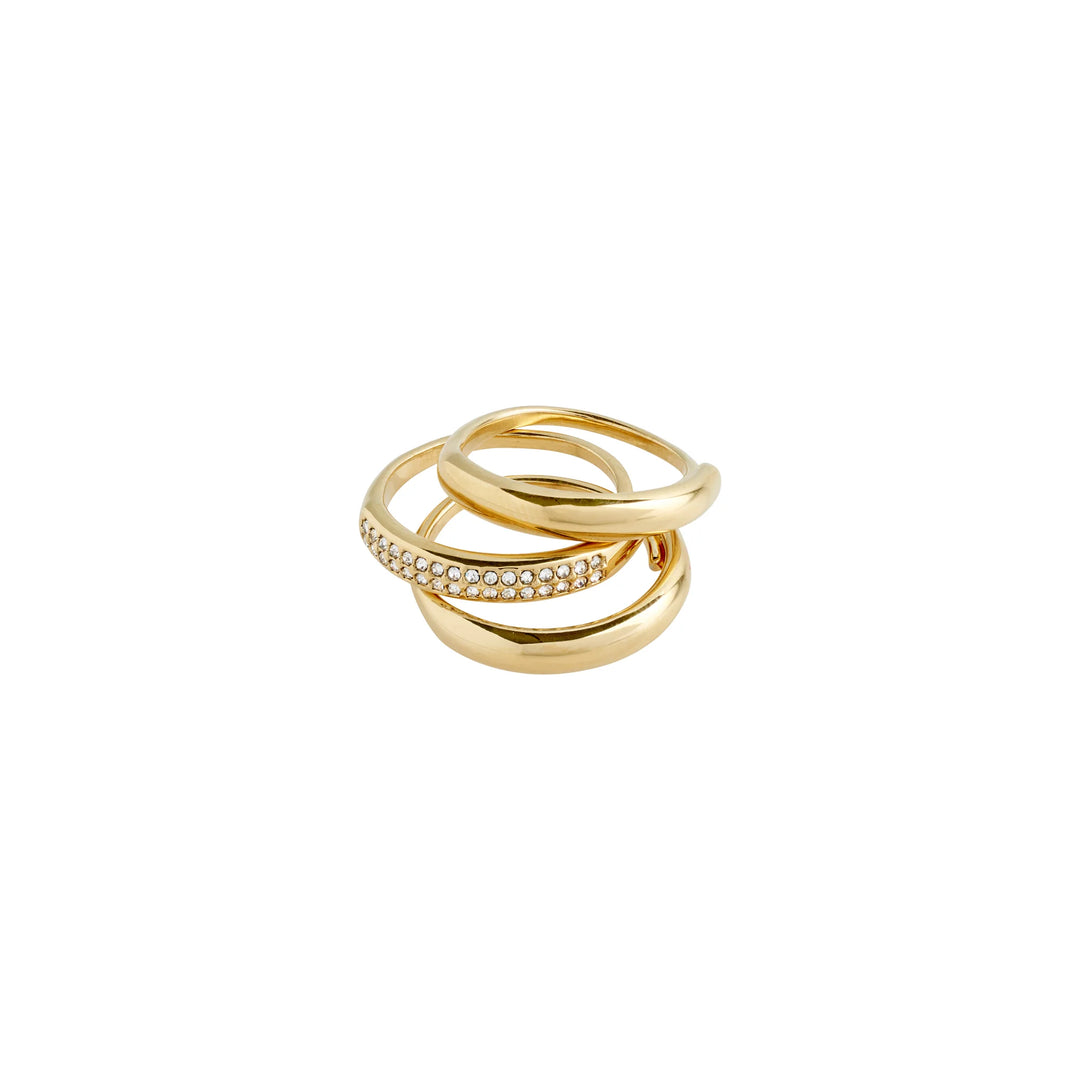 BLOOM GOLD PLATED RING