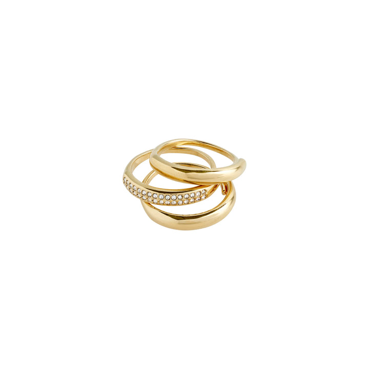 BLOOM GOLD PLATED RING