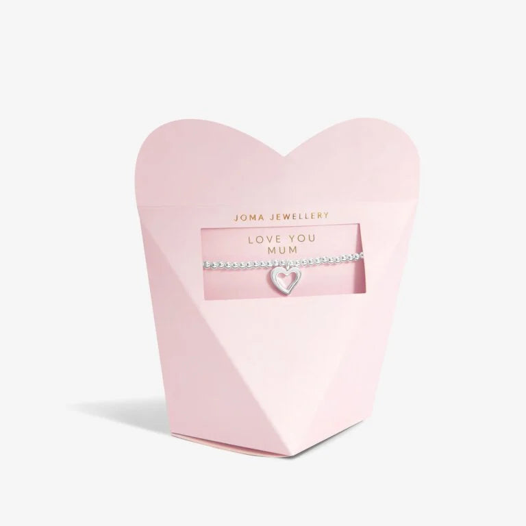 MOTHER’S DAY FROM THE HEART GIFT BOX ‘LOVE YOU MUM’ BRACELET