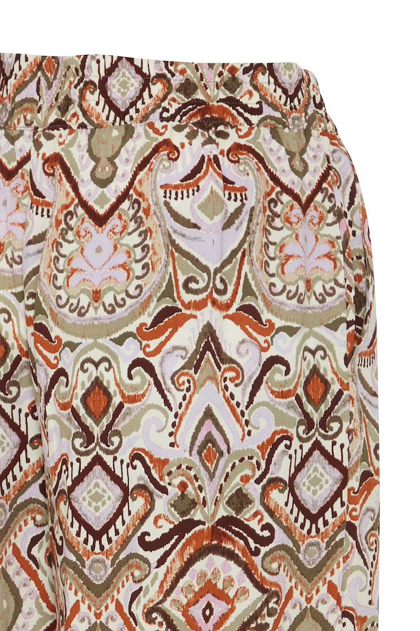 MMJOELLA CROP TROUSERS ALOE BOHO