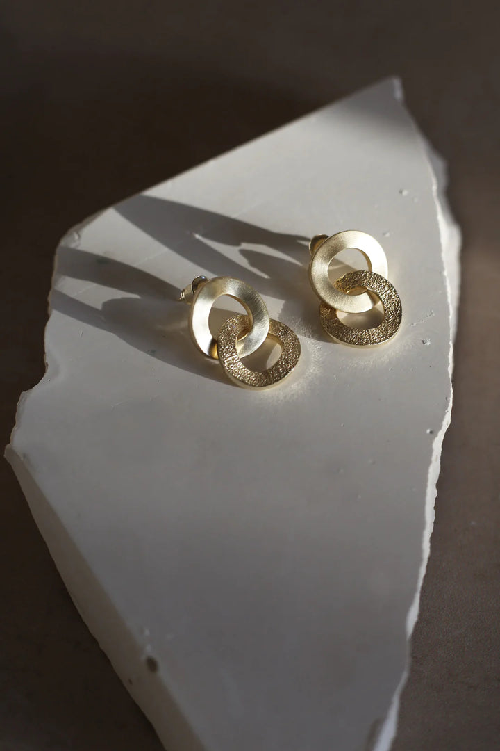 UNITY GOLD EARRINGS