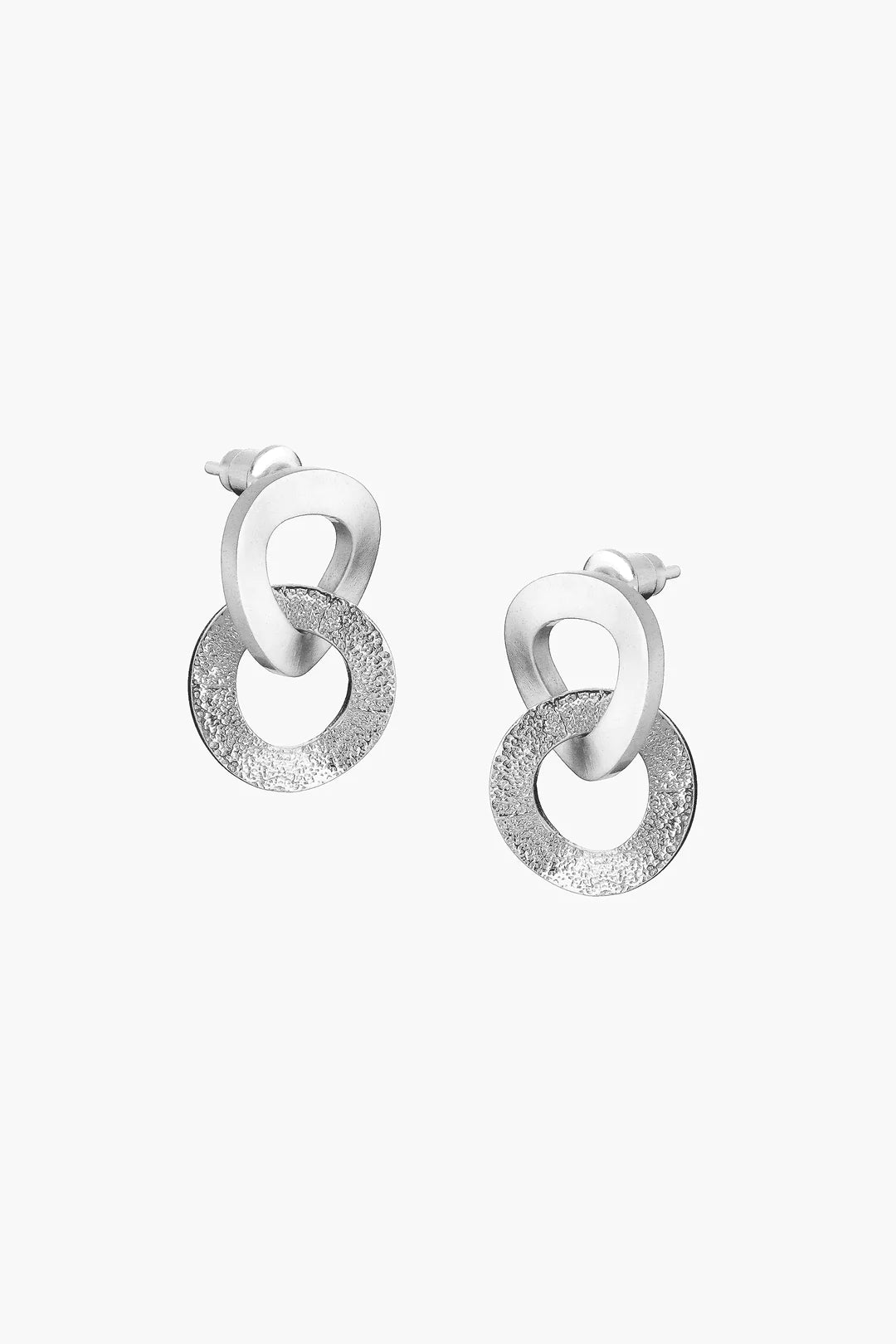 UNITY SILVER EARRINGS