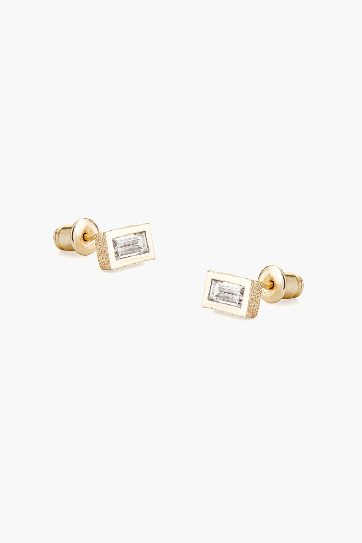 FLARE GOLD EARRINGS