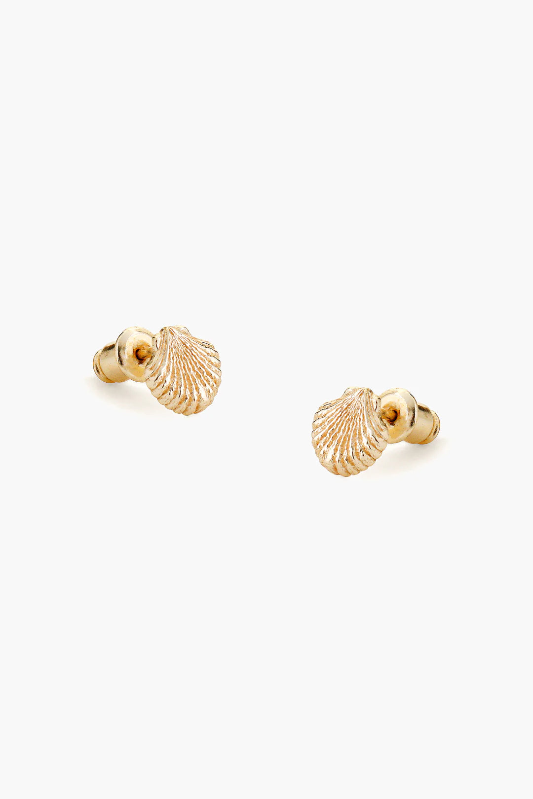 SHELL GOLD EARRINGS