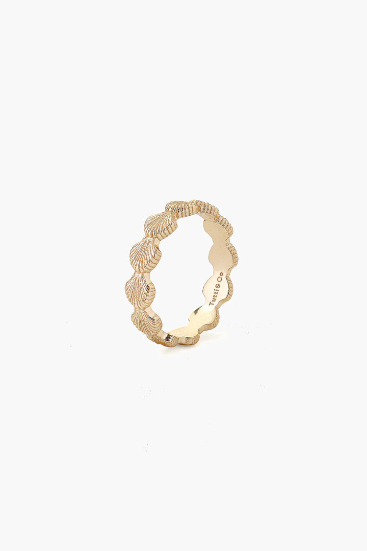 SHELL GOLD RING
