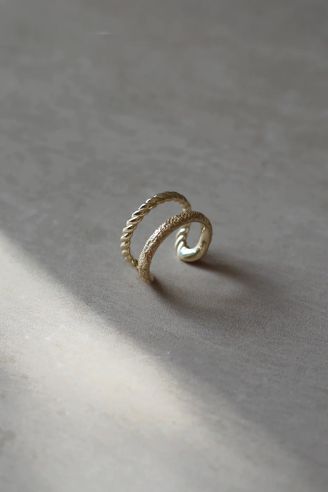 BRAID GOLD RING