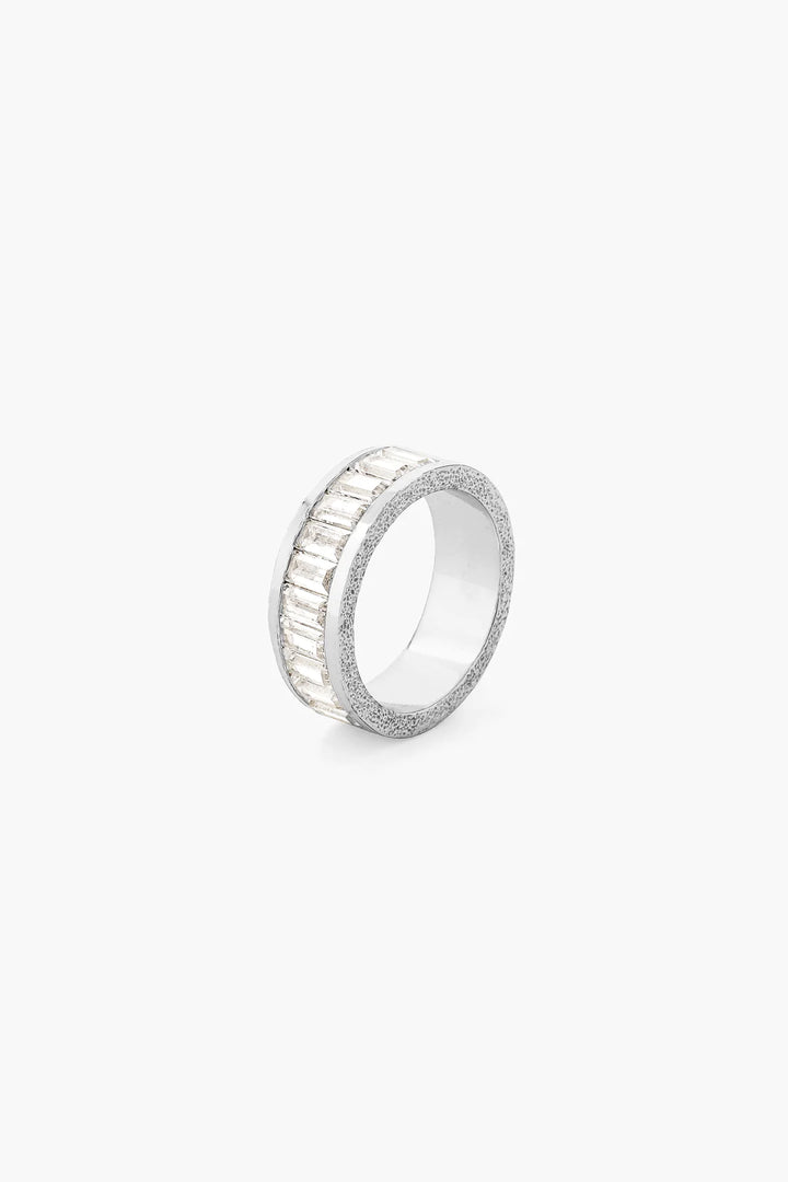 FLARE SILVER RING