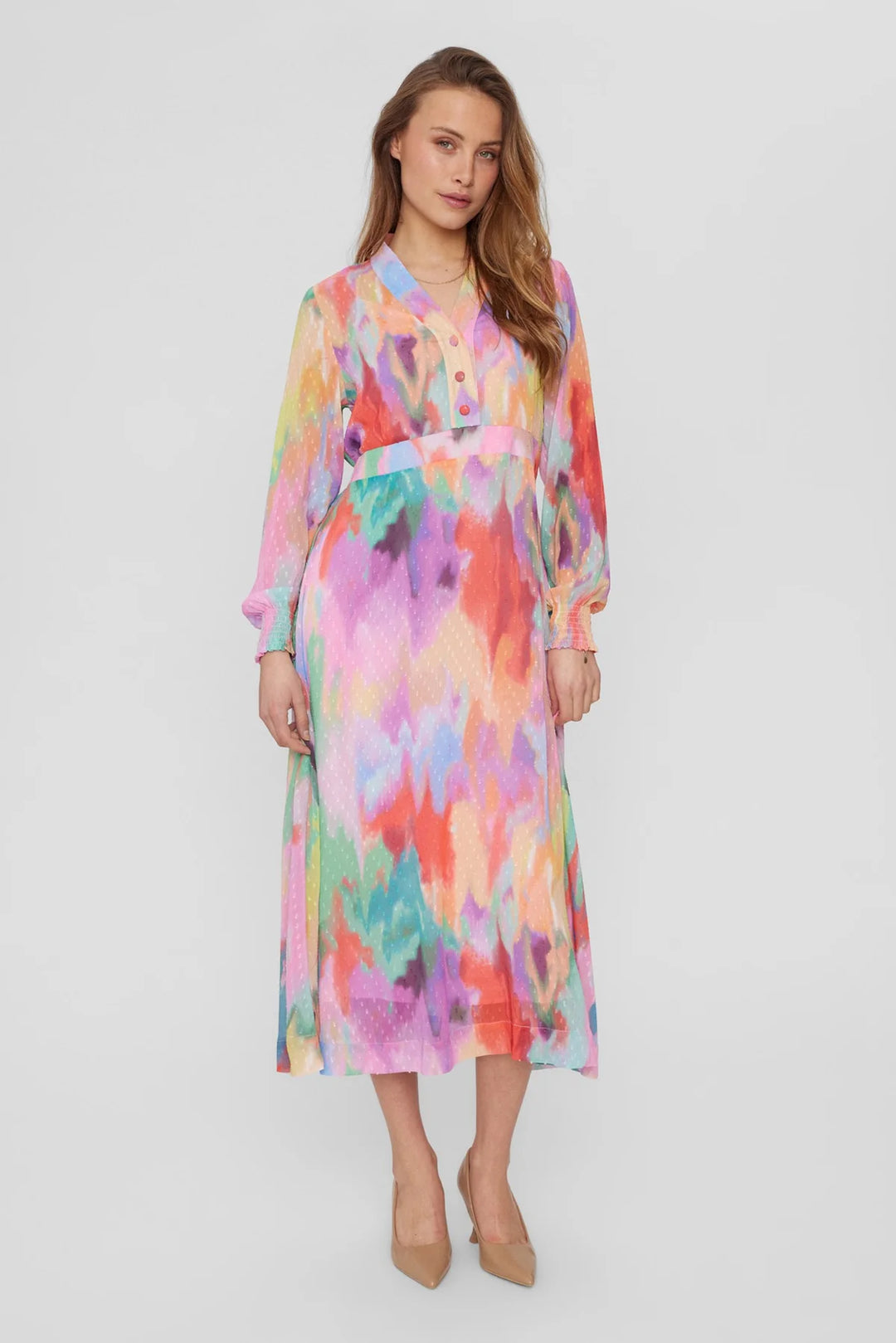 MARTINA DRESS LAVENDER CRYSTAL