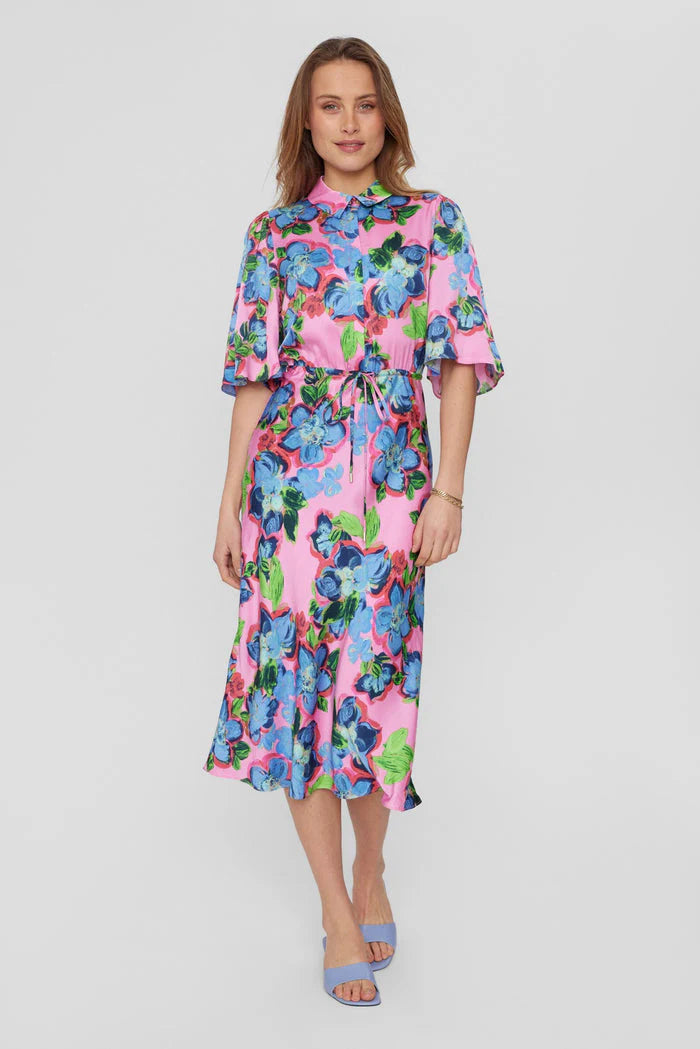 GABBY DRESS FUCHSIA PINK
