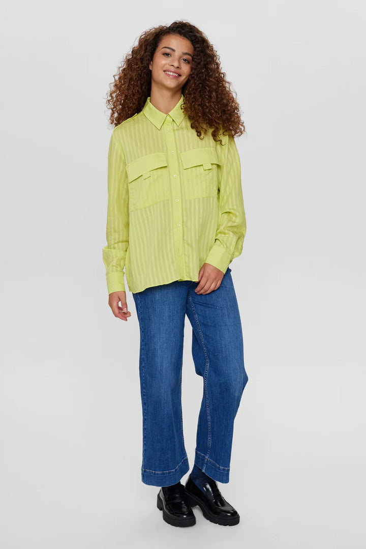 CELERY GREEN BILLI SHIRT