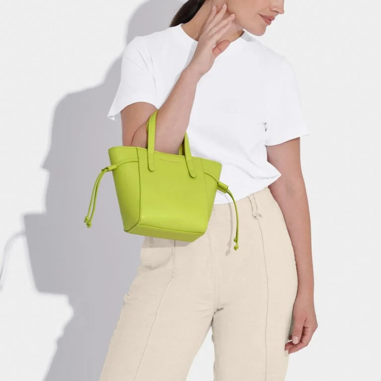 LIME GREEN ASHLEY MINI HANDBAG