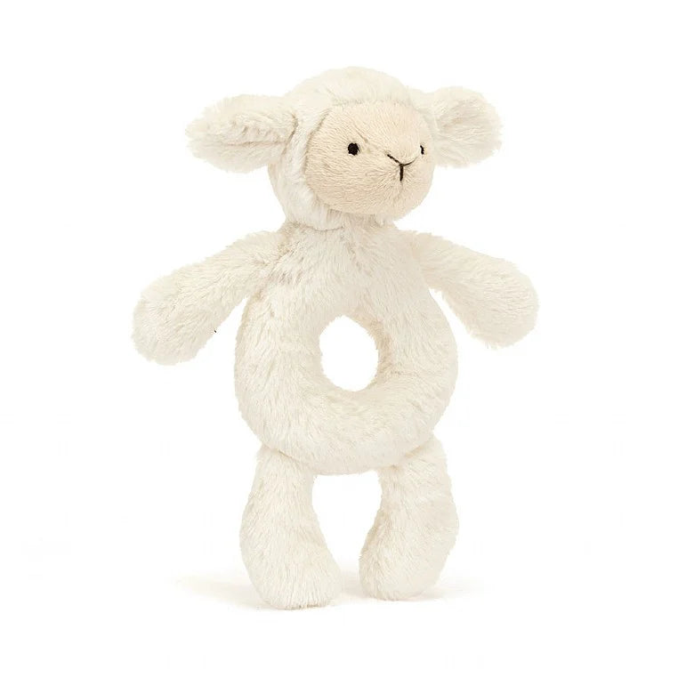 BASHFUL LAMB RING RATTLE