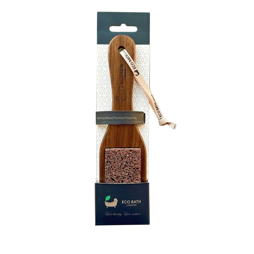WALNUT WOOD PUMICE FOOT FILE