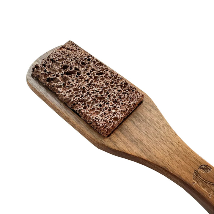 WALNUT WOOD PUMICE FOOT FILE