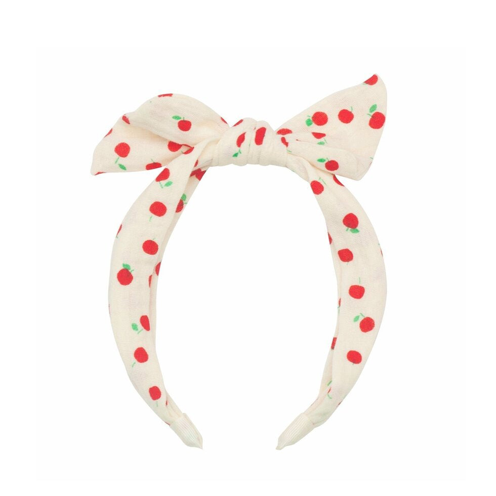 ROSY APPLE TIE HEADBAND