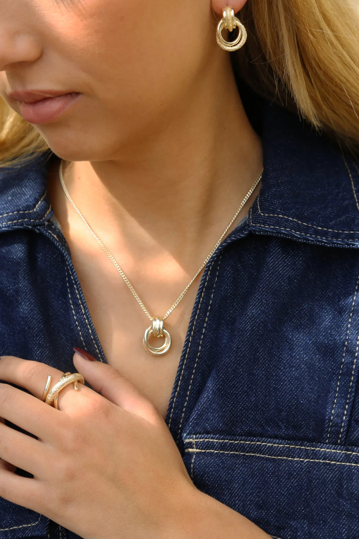 FUSE EARRINGS GOLD