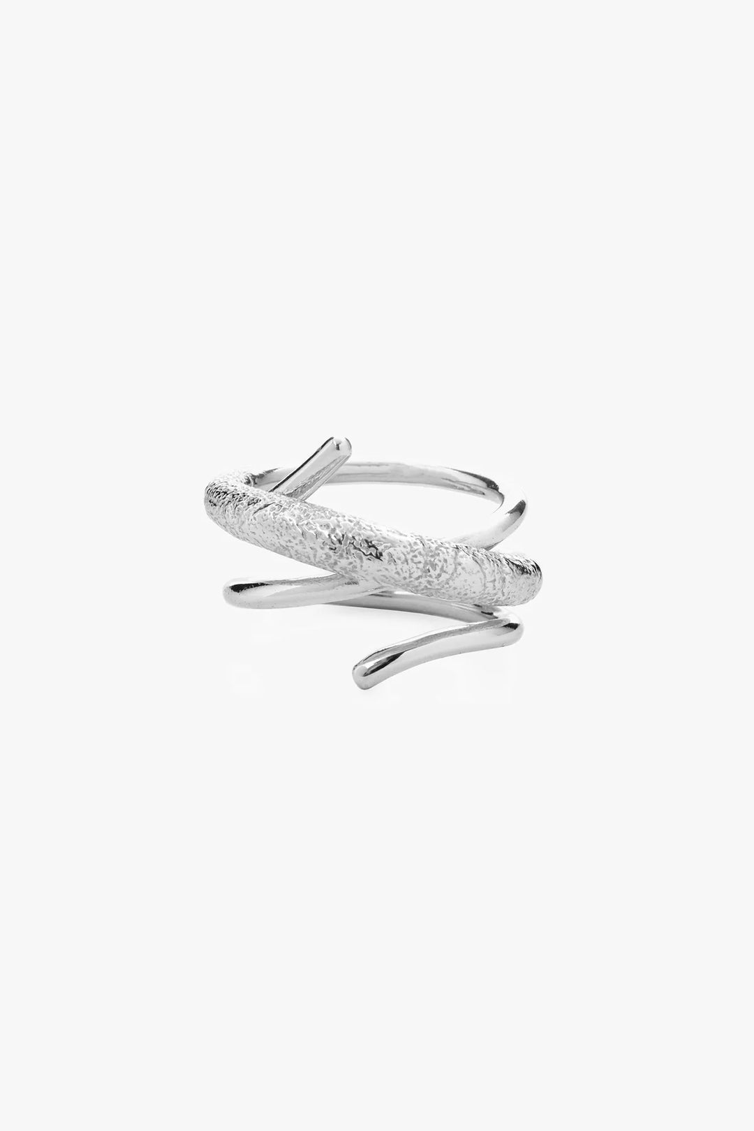 FUSE RING SILVER