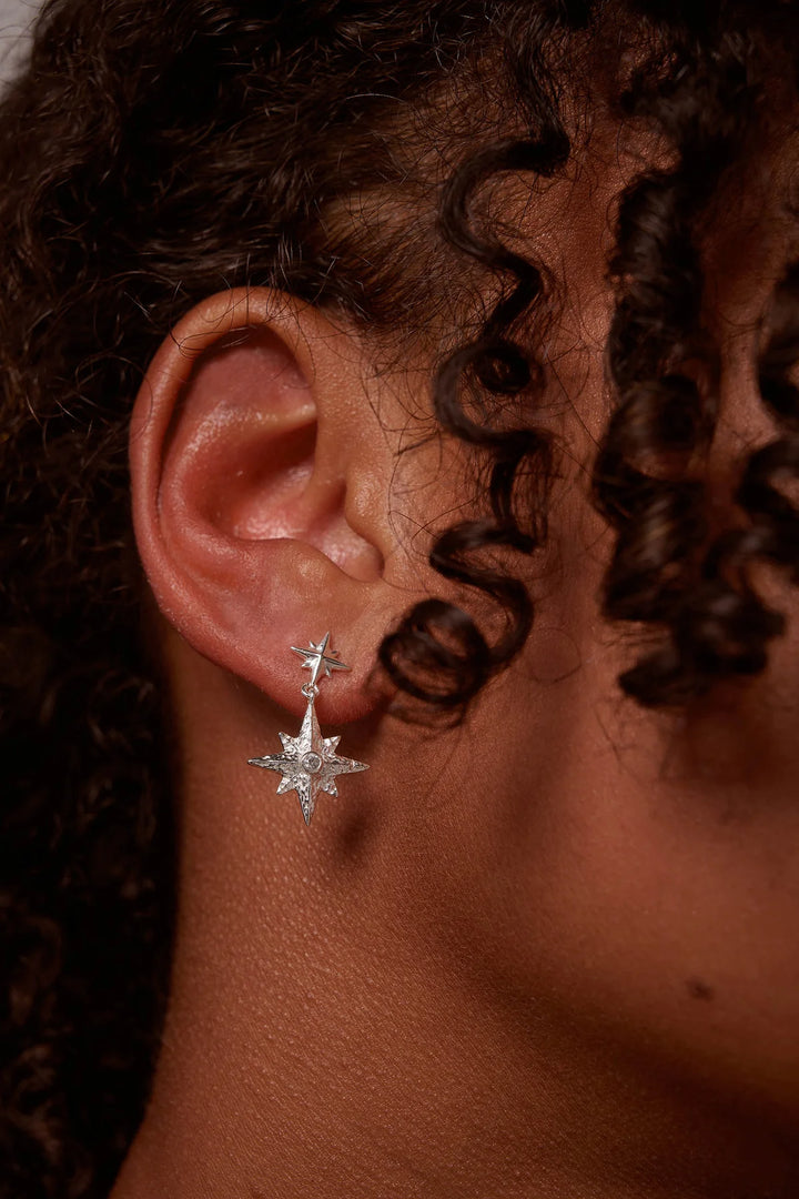 NIGHTFALL EARRINGS SILVER