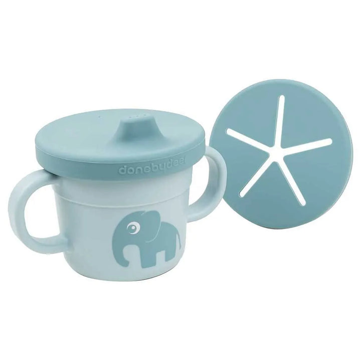 FOODIE ELPHEE BLUE SPOUT SNACK CUP