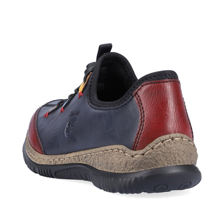 N3271-35 LADIES BLUE COMBINATION SHOES