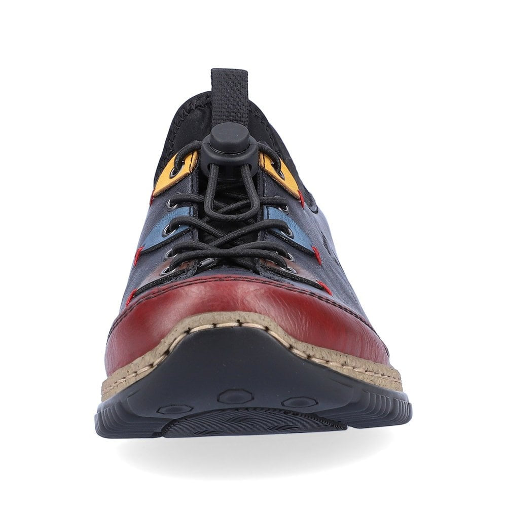 N3271-35 LADIES BLUE COMBINATION SHOES