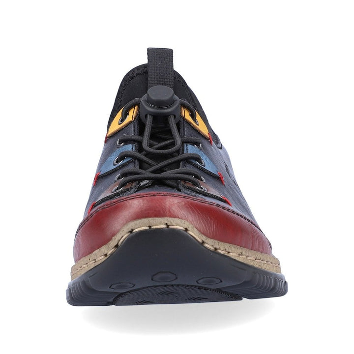 N3271-35 LADIES BLUE COMBINATION SHOES