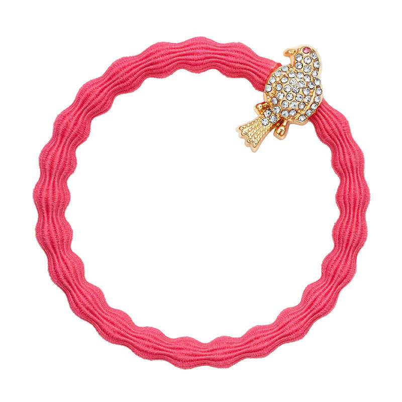 DIAMANTÉ BIRD PEACH
