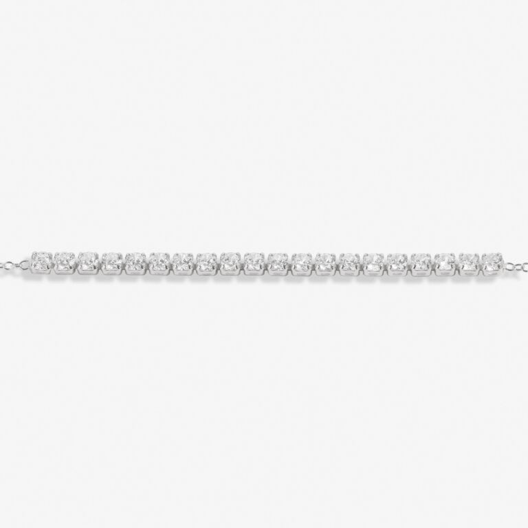SILVER TENNIS ANKLET