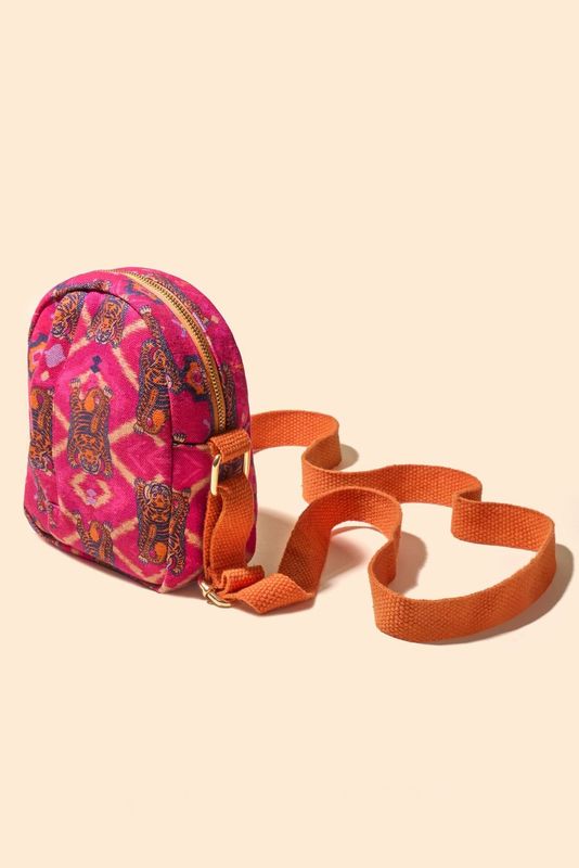 IKAT TIGERS CANVAS BAG
