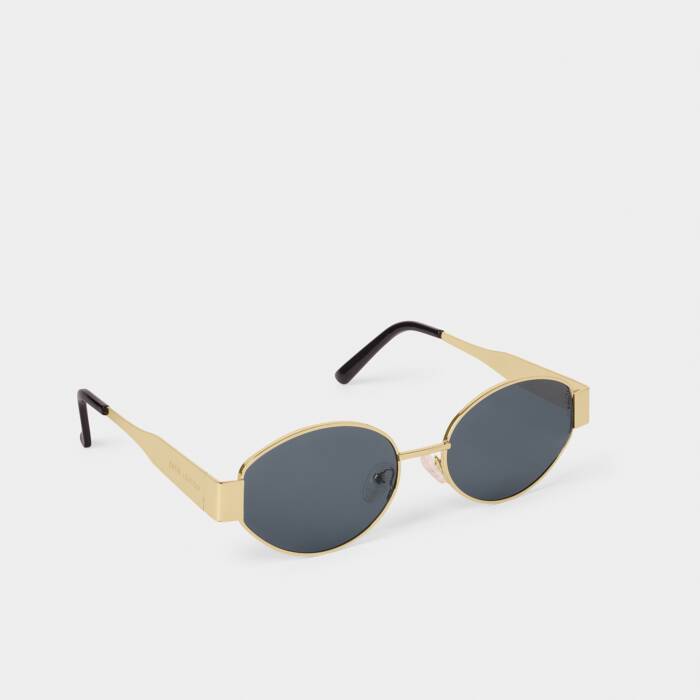SIENA SUNGLASSES MATTE GOLD 4.2CM