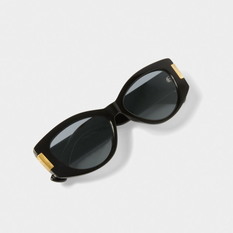 RIMINI SUNGLASSES BLACK 4.5CM