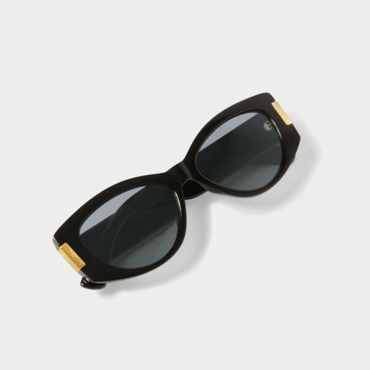 RIMINI SUNGLASSES BLACK 4.5CM