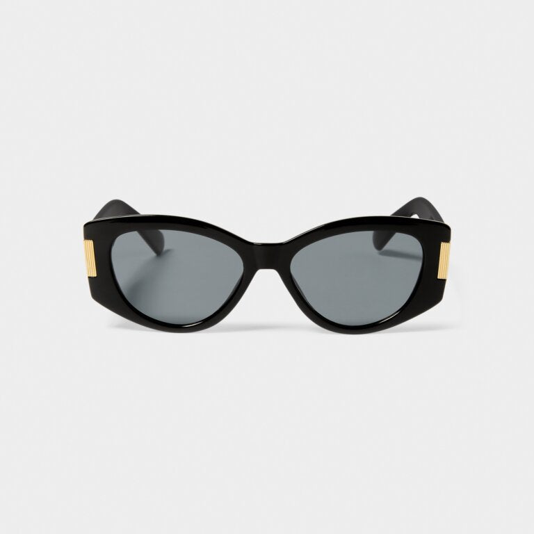 RIMINI SUNGLASSES BLACK 4.5CM