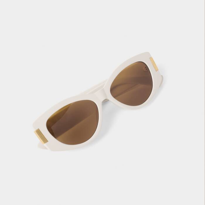 RIMINI SUNGLASSES OFF WHITE 4.5CM