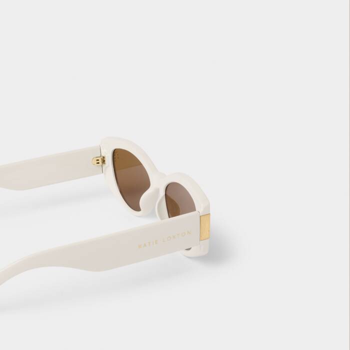 RIMINI SUNGLASSES OFF WHITE 4.5CM